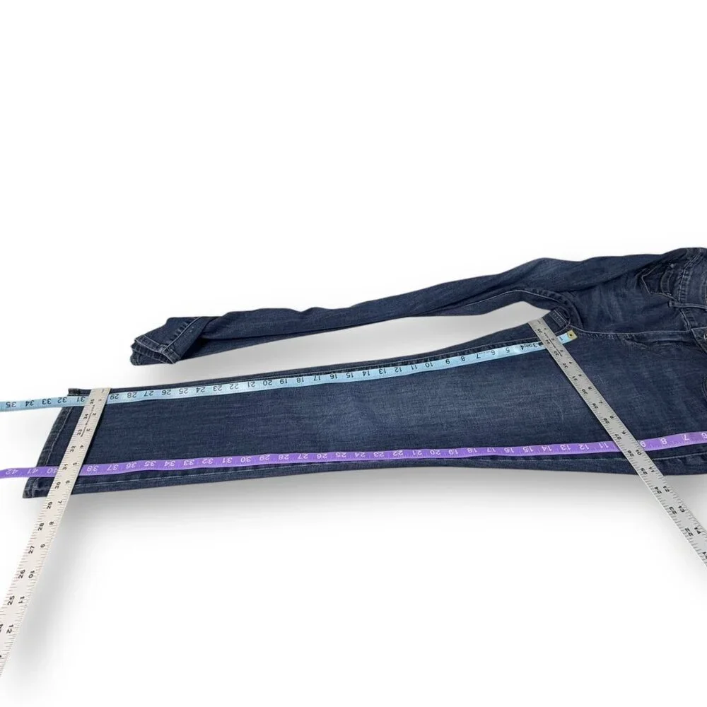 DKNY Jeans Soho Skinny Womens Size 8 Blue Medium Wash Mid-Rise Stretch Denim_8